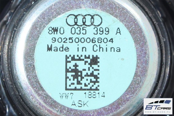 AUDI A4 GŁOŚNIKI + WZMACNIACZ BANG OLUFSEN 8W0 035 223 8W0035223 KOMPLET 8W ZESTAW GLOŚNIKÓW ZE WZMACNIACZEM 8W0035416D
