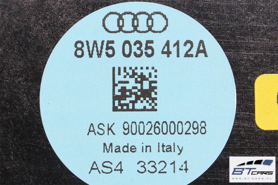 AUDI A4 GŁOŚNIKI + WZMACNIACZ BANG OLUFSEN 8W0 035 223 8W0035223 KOMPLET 8W ZESTAW GLOŚNIKÓW ZE WZMACNIACZEM 8W0035416D