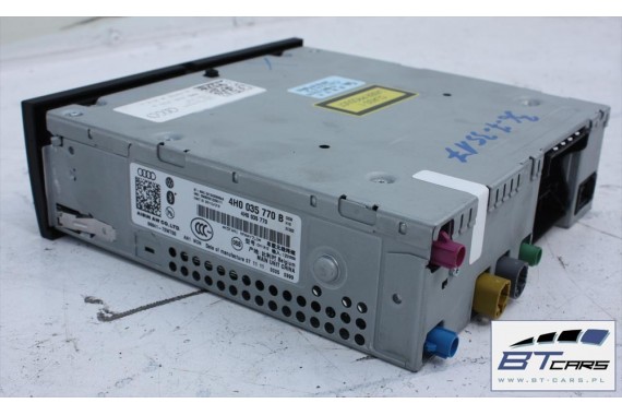 AUDI A8 CZYTNIK MMI 4H0035770B 4H0035770 MID 3G+ KARTY CD SD SIM HIGH navi MULTIMEDIA 4H0035770B 4H0035770 4H0035770B 4H0035770