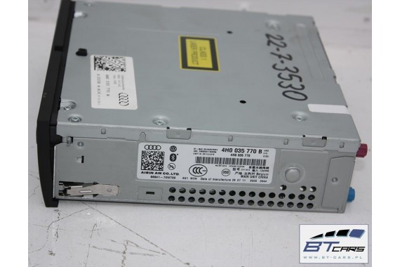 AUDI A8 CZYTNIK MMI 4H0035770B 4H0035770 MID 3G+ KARTY CD SD SIM HIGH navi MULTIMEDIA 4H0035770B 4H0035770 4H0035770B 4H0035770