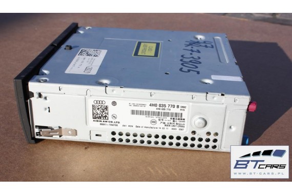 AUDI A8 CZYTNIK MMI 4H0035770B 4H0035770 MID 3G+ KARTY CD SD SIM HIGH navi MULTIMEDIA 4H0035770B 4H0035770 4H0035770B 4H0035770