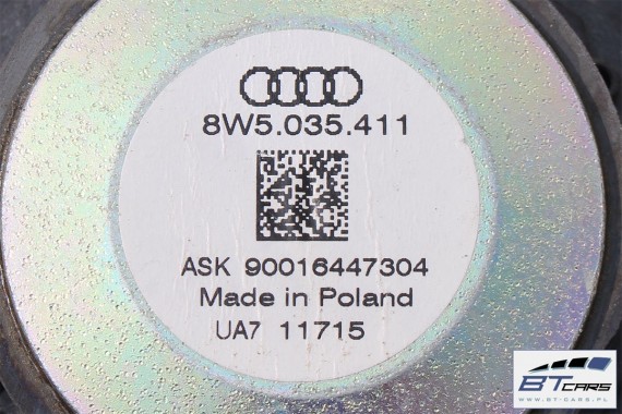 AUDI A4 GŁOŚNIKI NAGŁOŚNIENIEGŁOŚNIK 8W5035399 8W0035415 8W5035411 KOMPLET 8W  8W5 035 399 8W0 035 415 8W5 035 411
