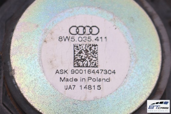 AUDI A4 GŁOŚNIKI NAGŁOŚNIENIEGŁOŚNIK 8W5035399 8W0035415 8W5035411 KOMPLET 8W  8W5 035 399 8W0 035 415 8W5 035 411