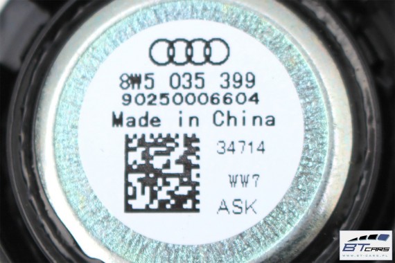 AUDI A4 GŁOŚNIKI NAGŁOŚNIENIEGŁOŚNIK 8W5035399 8W0035415 8W5035411 KOMPLET 8W  8W5 035 399 8W0 035 415 8W5 035 411