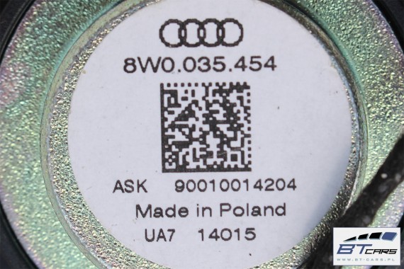 AUDI A4 GŁOŚNIKI NAGŁOŚNIENIE KOMPLET 8W 8W5035411 8W0035415 8W0035399  8W5035399 8W0035454 GŁOŚNIK ZESTAW GŁOŚNIKÓW 2015-