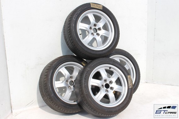 AUDI A4 A5 FELGI 17 cali LATO OPONY KOŁA felga  8T0601025B 7,5J*17H2 ET28 opona Continental SportContact 2 225/50/17 98Y 8K, 8T