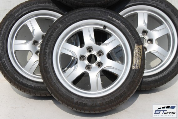 AUDI A4 A5 FELGI 17 cali LATO OPONY KOŁA felga  8T0601025B 7,5J*17H2 ET28 opona Continental SportContact 2 225/50/17 98Y 8K, 8T