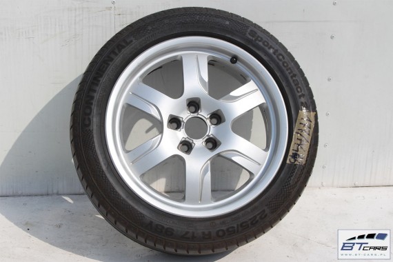 AUDI A4 A5 FELGI 17 cali LATO OPONY KOŁA felga  8T0601025B 7,5J*17H2 ET28 opona Continental SportContact 2 225/50/17 98Y 8K, 8T