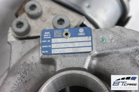 VW AUDI SEAT SKODA TURBINA TURBOSPRĘŻARKA 03L253056G 03L253056T 03L253010G 2.0 TDi 03L 253 056 G 3L 253 056 T 03L 253 010 G