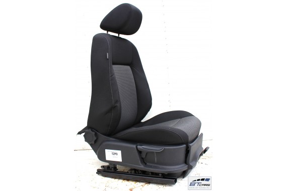 VW POLO FOTELE KOMPLET FOTELI siedzeń siedzenia tapicerka 6C 6C4 6C0 5-drzwiowy welur w kolorze czarno-szarym LIFT FL