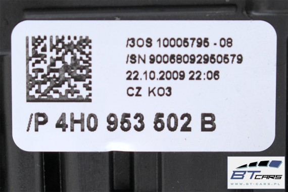 AUDI A8 LIFT FL MANETKI 4H0953502B 4H0907129B 4H0 907 129 B 4H0 953 502 B  manetka przełącznik przełączniki kierownicy 4H D4