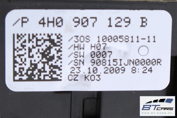 AUDI A8 LIFT MANETKI 4H0953502B 4H0907129B 4H0 907 129 B manetka przełącznik przełączniki kierownicy 4H D4 4H0953502B 4H0907129B