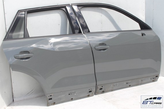 AUDI Q2 DRZWI STRONA PRAWA PRZÓD + TYŁ 81A Kolor: 5J5J LX7B         Quantumgrau   Szary 81A831052 81A833052 81A831052 81A833052