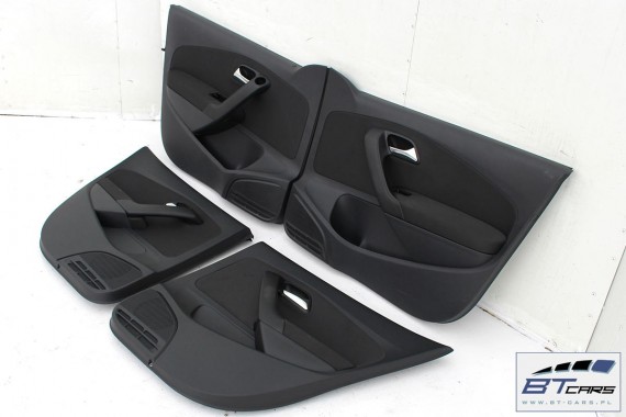 VW POLO BOCZEK BOCZKI DRZWI drzwiowe tapicerka  6R 5 drzwi 6R4