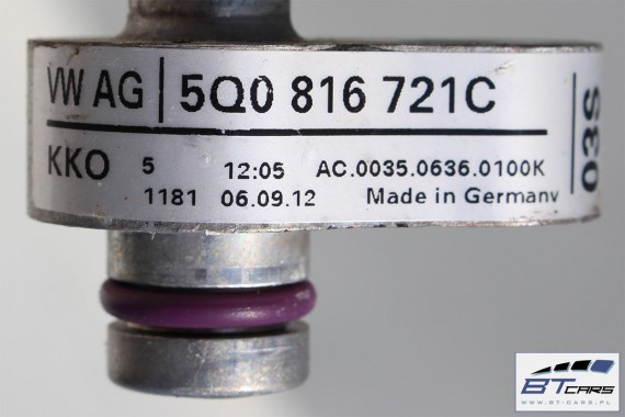 VW GOLF 7 AUDI A3 RURKI PRZEWODY KLIMATYZACJI KLIMY 5Q0816721C 5Q0820741C 5Q1816738C 5Q0820743E przewód USA 5Q0816721M 5Q0816721