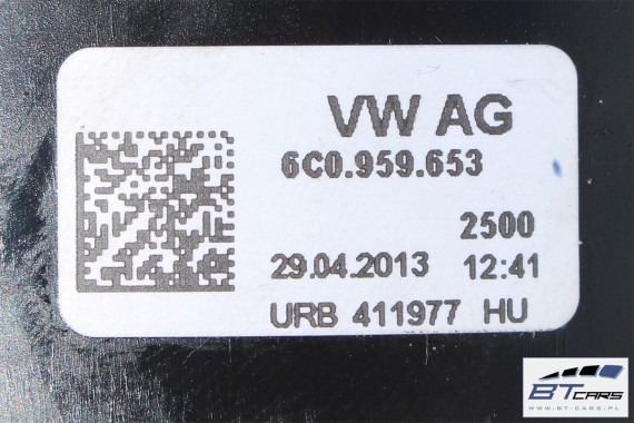 VW POLO SKODA SEAT TAŚMA AIR BAG 6C0959653 6C0 959 653 MULTIFUNKCJA POD KIEROWNICĘ