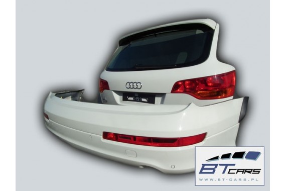 AUDI Q7 TYŁ KLAPA BAGAŻNIKA ZDERZAK TYLNY S-LINE 4l lampa tył lampy