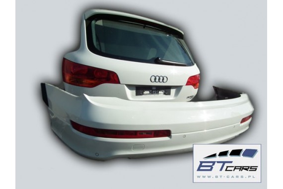 AUDI Q7 TYŁ KLAPA BAGAŻNIKA ZDERZAK TYLNY S-LINE 4l lampa tył lampy