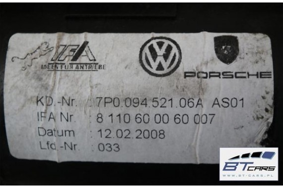 VW TOUAREG WAŁ KARDANA DŁUGI 7P0 nowy model 2010-