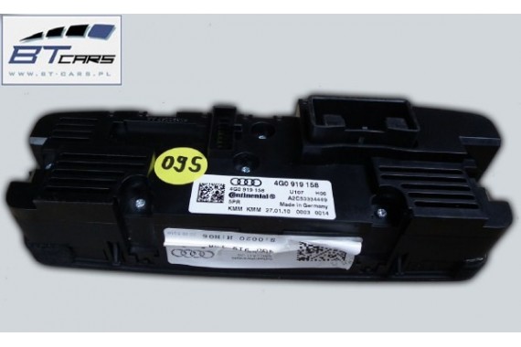 AUDI A6 A7 PANEL KLIMATYZACJI KLIMY 4G0919158 moduł sterownik nawiewu 4G0 919 158 tył tylny 4G 4G0919158 4G0919158 4G0919158