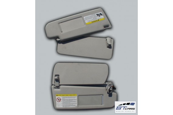 VW GOLF 5 6 PLUS JETTA BLENDY PRZECIWSŁONECZNE 1K0857552 1K0857551 blenda słonecznik
