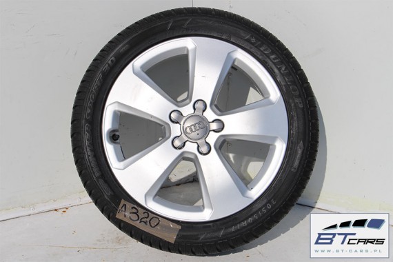 AUDI A3 TT FELGI 17 OPONY ZIMOWE KOŁA felga 8V0601025C 6J*17H2 ET48  opona ZIMA Dunlop SP Winter Sport 3D 205/50/17 93H 8V 8J 8S