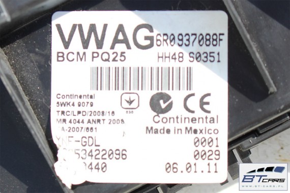 VW SEAT SKODA STEROWNIK BORDNETZ 6R0937088F moduł mocy BCM 6R0937088 6R0937088B 6R0937088D 7H0937088B
