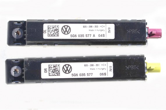 VW GOLF VII 7 WZMACNIACZ ANTENOWY ANTENY 5G6035577 5G6 035 577 5G6035577A 5G6 035 577 A