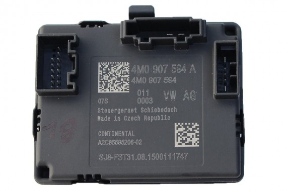 AUDI A4 A5 Q7 STEROWNIK SZYBERDACHU 4M0907594A moduł 4M0 907 594 4M0907594 4M0907594 4K0907594AA 4K0907594AB 4M0907594 4M0907594