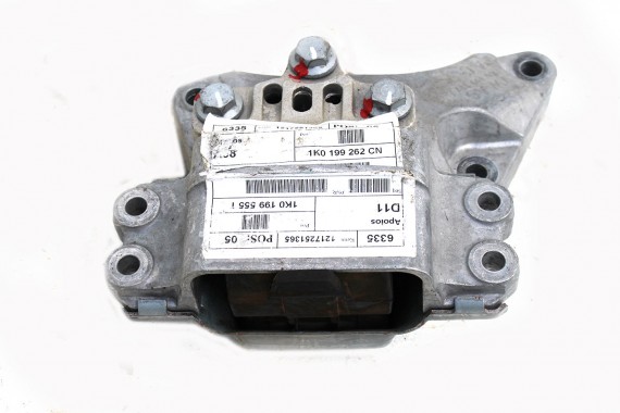 VW AUDI SKODA ŁAPA PODUSZKA SKRZYNI 1K0199555T 1K0 199 555 T silnik diesel skrzynia manualna 6-biegowa napęd 4*4 1K0199555T