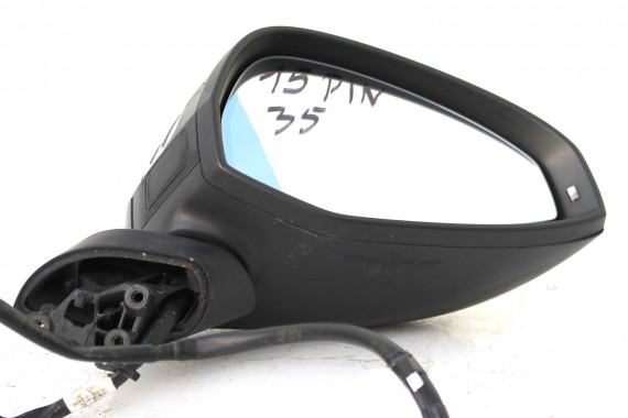 AUDI A4 LUSTERKO DRZWI PRAWE 8W 2015- pasażera 15 pin LY9B czarny brylantowy zewnętrzne pinów kabli przewodów 15pin 8W1857410