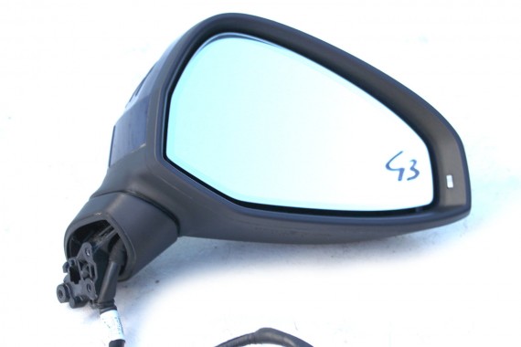 AUDI A4 LUSTERKO DRZWI PRAWE 8W 2015- LX5Q pasażera fotochrom 14 pin zewnętrzne pinów kabli przewodów niebieski 14pin 8W1857410