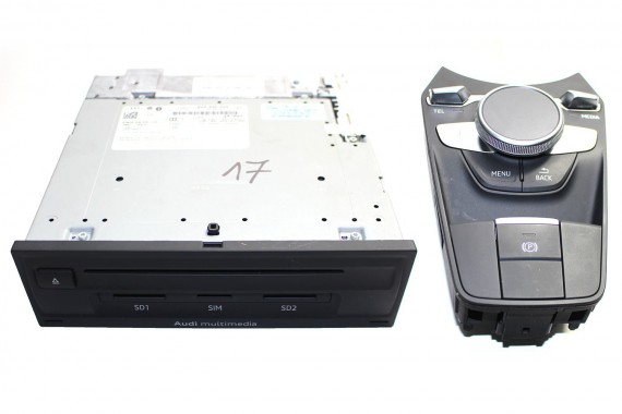 AUDI TT CZYTNIK + PANEL MMI 8S0035049 8S0919614B TOUCHPAD gałka z touchpadem sterowanie 8S0035049 8S0919614B 8S0919614 8S0035049