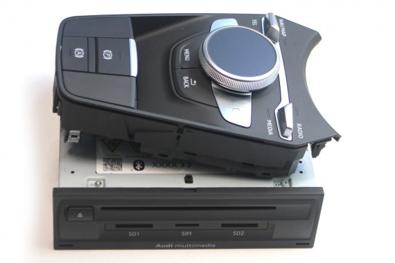 AUDI TT CZYTNIK + PANEL MMI 8S0035021 8S0919614A TOUCHPAD gałka z touchpadem sterowanie 8S0035021 8S0919614L 8S0035021Q 8S