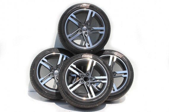 AUDI A4 A5 8W FELGI 18 cali 8W0601025M KOŁA OPONY LATO felga 8J*18H2 ET40 opona Pirelli Cinturato P7 245/40/18 97H 8W0601025M