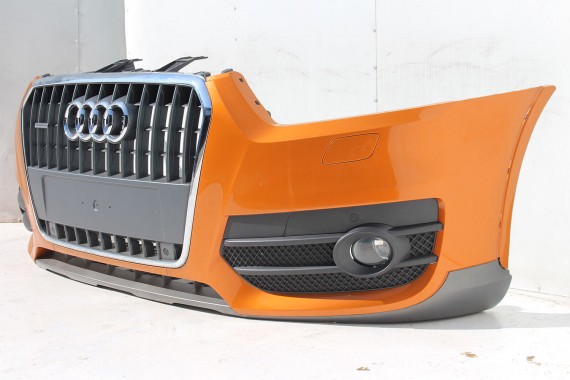 AUDI Q3 KOMPLETNY PRZÓD MASKA BŁOTNIKI ZDERZAK PAS LAMPY XENON LED 8U LX2U maska błotnik zderzak pas przedni wzmocnienie