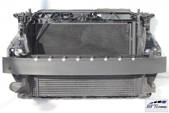 AUDI Q3 KOMPLETNY PRZÓD MASKA BŁOTNIKI ZDERZAK PAS LAMPY XENON LED 8U LX2U maska błotnik zderzak pas przedni wzmocnienie