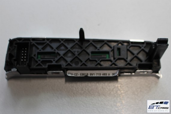 AUDI A3 PANEL ZMIANY BIEGÓW 8V1713463A 8V1 713 463 A 8V Kolor 3Q7 aluminium PRZEŁĄCZNIKI AUTOMAT 8V1713463A 8V1713463A 8V1713463