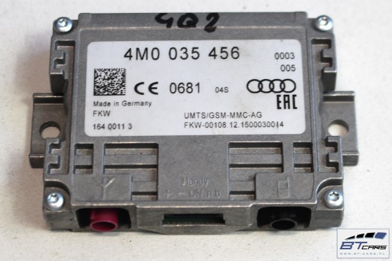 AUDI A4 TT Q7 WZMACNIACZ ANTENOWY GSM 4M0035456 4M0 035 456 ANTENY ANTENA