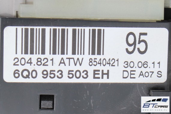 VW AMAROK POLO MANETKI 6Q0953503EH 6Q0953513AM 6Q0 953 513 AM 6Q0 953 503 EH manetka przełącznik przełączniki kierownicy