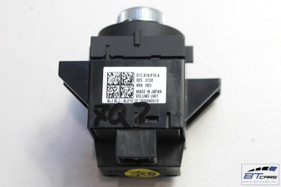 AUDI Q2 GAŁKA STEROWANIA MMI 81C919616A 81C 919 616 A // 81A MODUŁ OBSŁUGI DLA REGULACJI GŁOŚNOŚCI ANGLIK