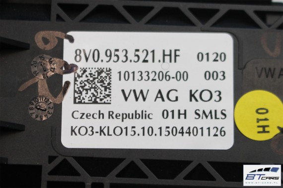 AUDI Q2 MANETKA MANETKI PRZEŁĄCZNIKI POD KIEROWNICĘ 8V0953521HF 8V0953502AM 8V0 953 521 HF 8V0 953 502 AM