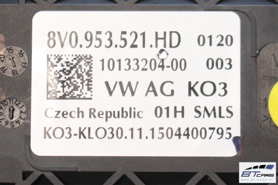 AUDI Q2 MANETKA MANETKI PRZEŁĄCZNIKI POD KIEROWNICĘ 8V0953521HD 8V0953502AK 8V0 953 502 AK 8V0 953 521 HD 8V0953521LF