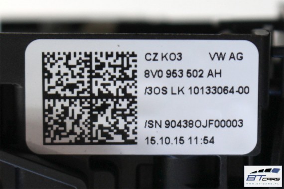 AUDI A3 FL Q2 MANETKA MANETKI PRZEŁĄCZNIKI POD KIEROWNICĘ 8V0953521HB 8V0953502AH 8V0 953 502 8V0953521HB 8V0953502AH 8V0953521