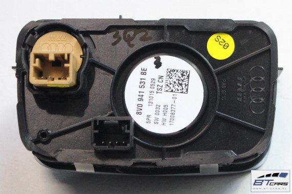 AUDI Q2 WŁĄCZNIK PRZEŁĄCZNIK ŚWIATEŁ 8V0941531BE 8V0 941 531 BE 81A A3 8V H7 lampy zwykłe 8V0941531BC 8V0 941 531 BC