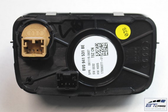 AUDI Q2 WŁĄCZNIK PRZEŁĄCZNIK ŚWIATEŁ 8V0941531BE 8V0 941 531 BE 81A A3 8V H7 lampy zwykłe 8V0941531BC 8V0 941 531 BC