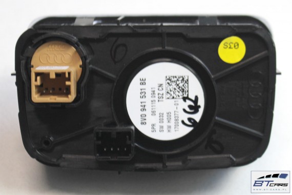 AUDI Q2 WŁĄCZNIK PRZEŁĄCZNIK ŚWIATEŁ 8V0941531BE 8V0 941 531 BE 81A A3 8V H7 lampy zwykłe 8V0941531BC 8V0 941 531 BC