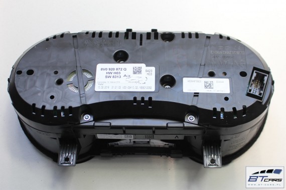 AUDI A3 FL Q2 ZEGARY LICZNIKI BENZYNA 8V0920872Q 8V0 920 872 Q zegar licznik LIFT 8V0920872Q FACELIFT 8V 81A 8V0920872Q