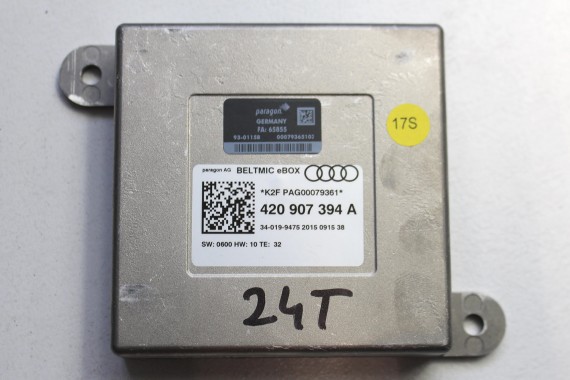 AUDI TT MODUŁ 420907394A 420907394B STEROWNIK MIKROFONU W PASACH 420 907 394 A 420907394B 8S 420907394A 420907394B 420907394A