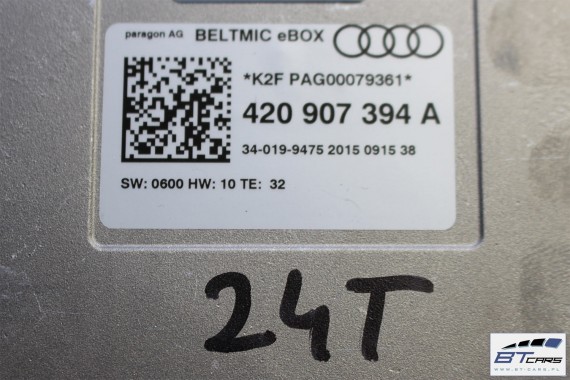AUDI TT MODUŁ 420907394A 420907394B STEROWNIK MIKROFONU W PASACH 420 907 394 A 420907394B 8S 420907394A 420907394B 420907394A